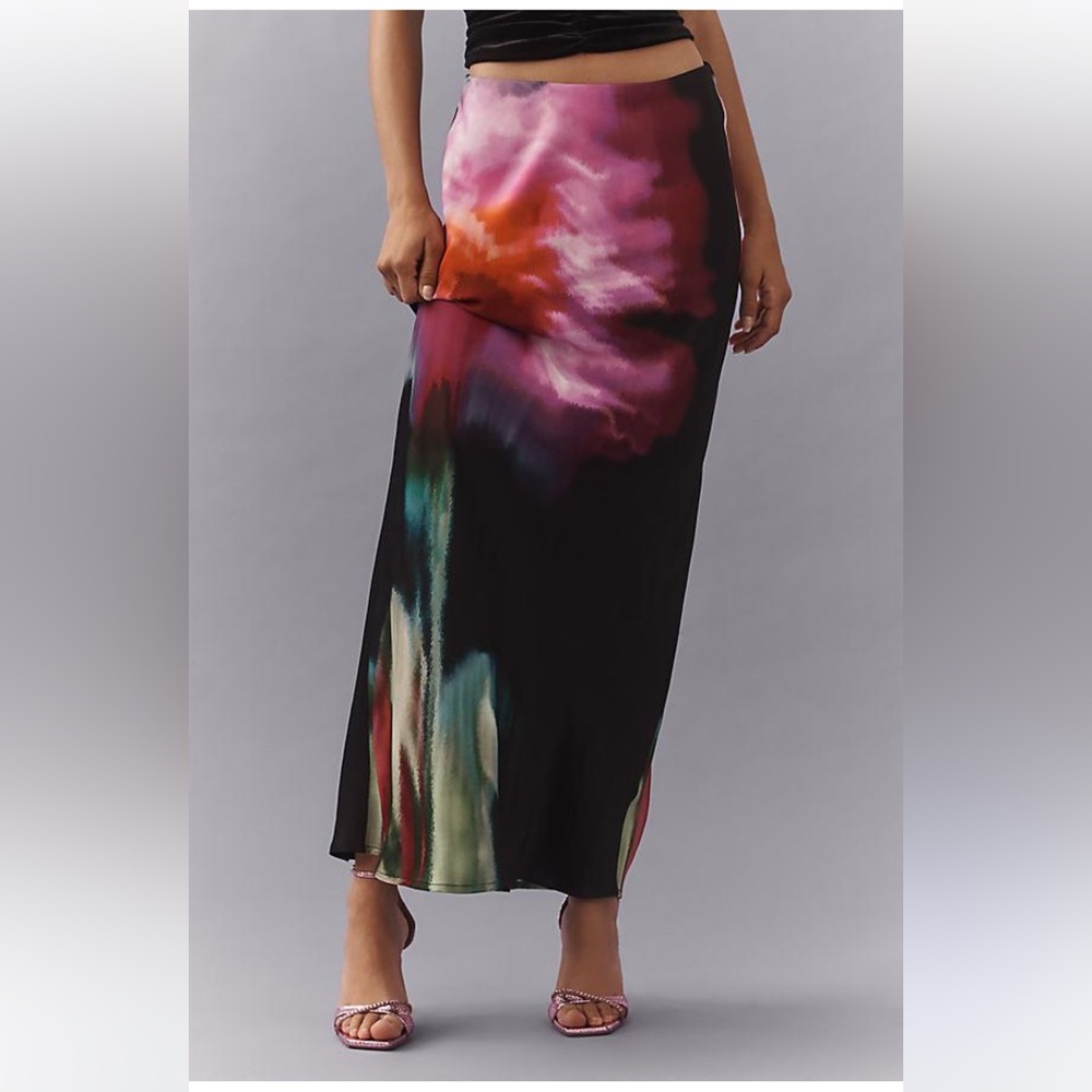Anthropologie Tilda Maxi Skirt in Lavender